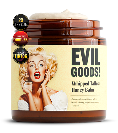 Whipped Beef Tallow & Manuka Honey Balm Face Cream